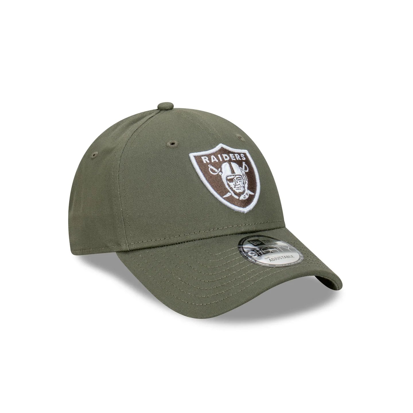 Las Vegas Raiders Hat - Dark Olive NFL 9Forty Snapback Cap - New Era